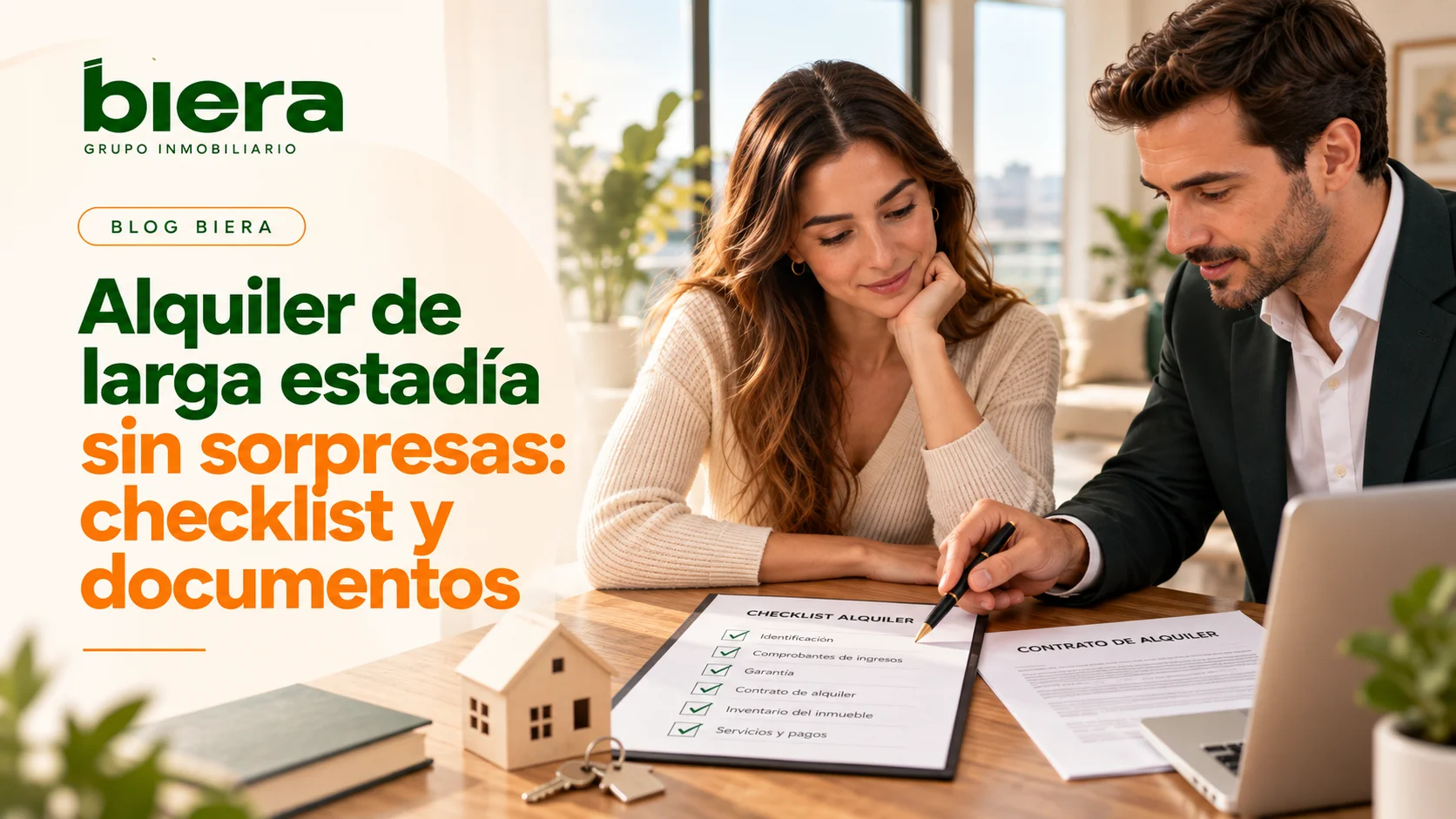Alquiler de larga estadía sin sorpresas: checklist y documentos