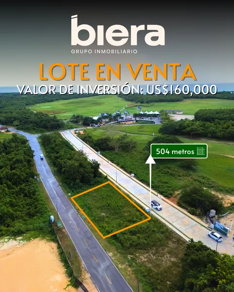Lote cerca del Club de Golf