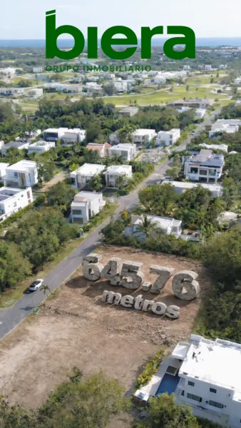 Lote de 645.76 en Playa Nueva Romana